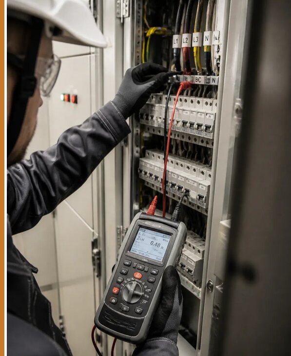 Измерение цепи фаза ноль в Симферополе от 1039 р. | Авеста ОТиПБ
